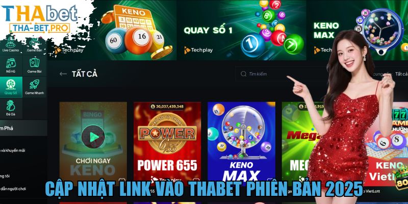 Cập nhật link vào THABET phiên bản 2025